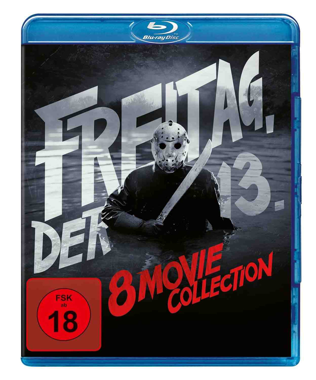 Freitag der 13. - 8 Movie Collection Teil 1-8 UNCUT Blu-ray - Blu-ray/4K/DVD Filme