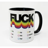 FUCK Tasse von Close Up 2