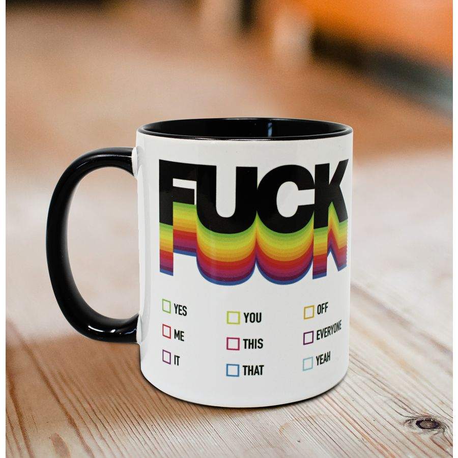 FUCK Tasse von Close Up 4