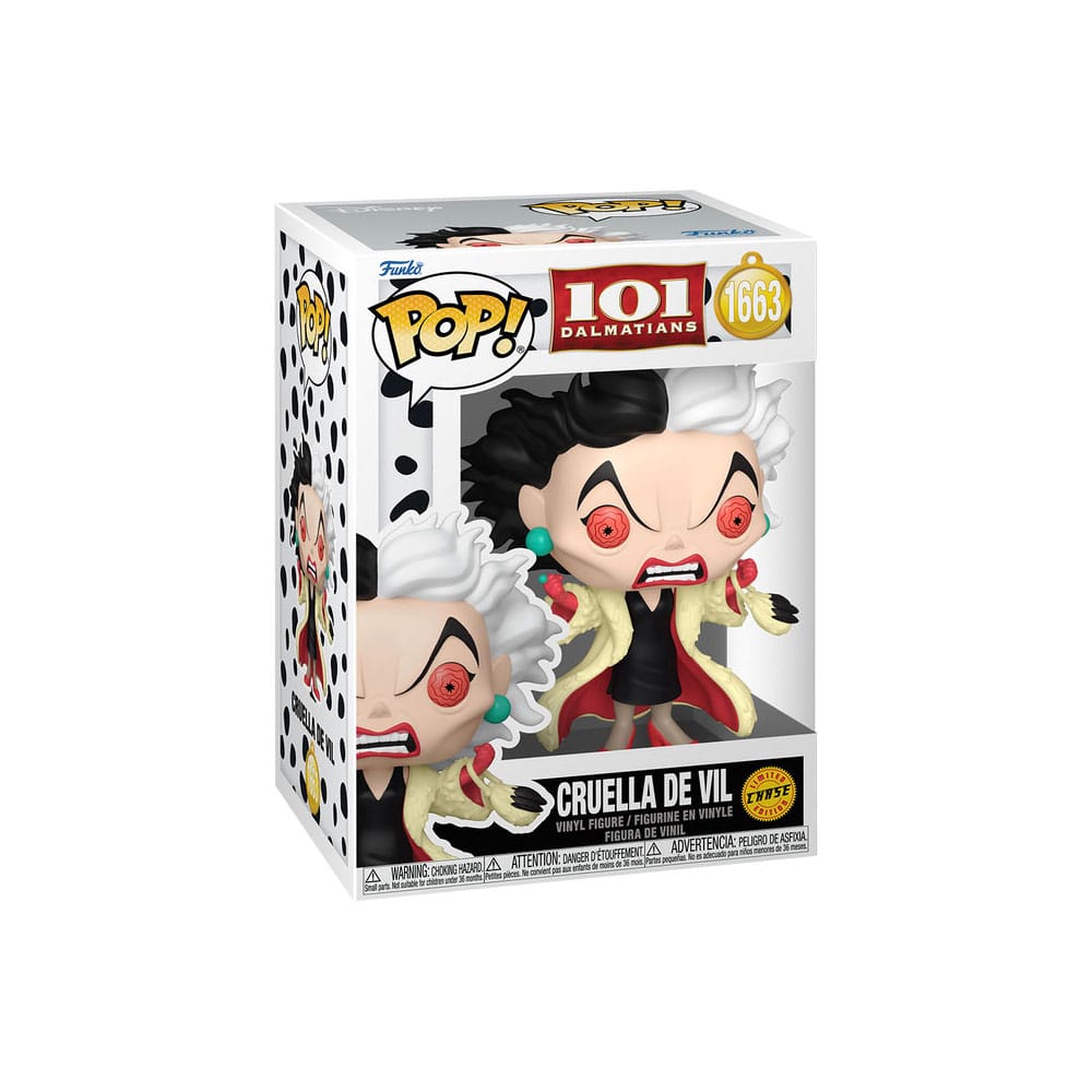 Funko 101 Dalmatiner Cruella De Vil with Chase Sortiment (6) POP! Vinyl Figuren