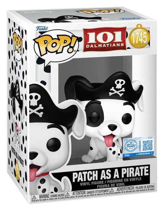 Funko 101 Dalmatiner Patch (Pirate Costume) POP! Disney Vinyl Figur