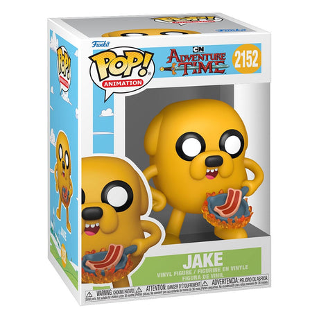 Funko Adventure Time Jake with Bacon Pancakes POP! Animation Vinyl Figur