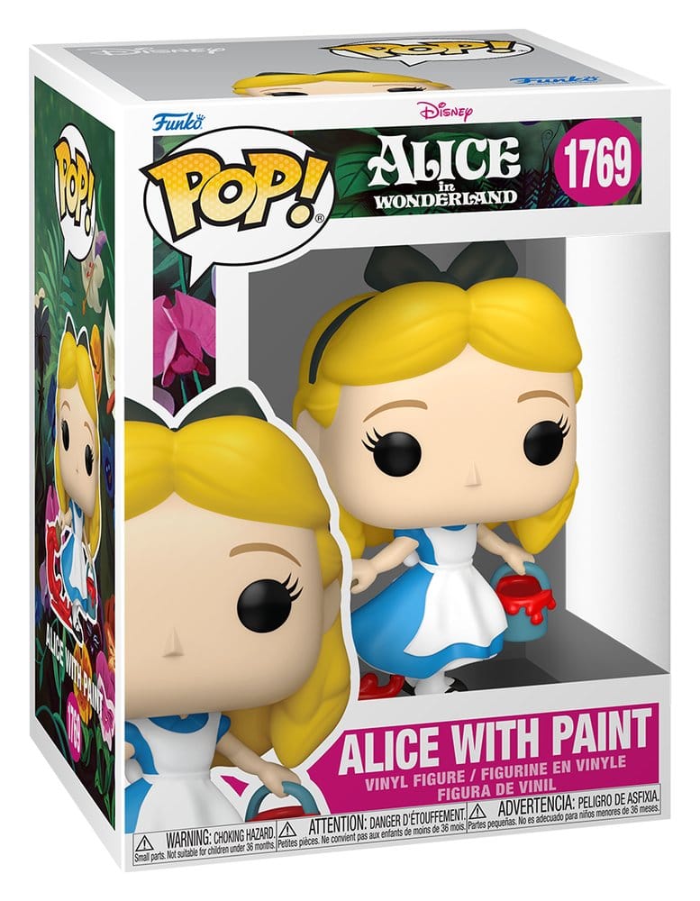 Funko Alice im Wunderland Alice with Paint POP! Vinyl Figur