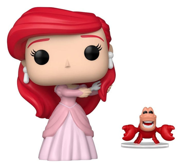 Funko Arielle, die Meerjungfrau S3 – Ariel with Sebastian POP! Vinyl Figur