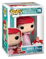 Funko Arielle, die Meerjungfrau S3 – Ariel with Sebastian POP! Vinyl Figur
