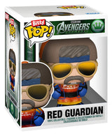 Funko AVD Red Guardian and Avengers Tower Bitty POP! Towns Vinyl Figur