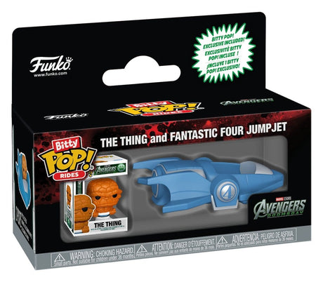 Funko AVD The Thing and Fantastic Four Jumpjet Bitty POP! Rides Vinyl Figur
