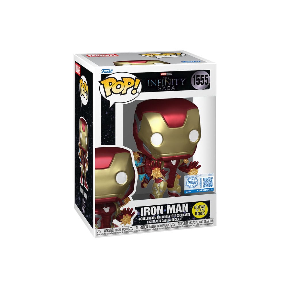 Funko Avengers Endgame Iron Man Beams (GW) POP! Plus Vinyl Figur