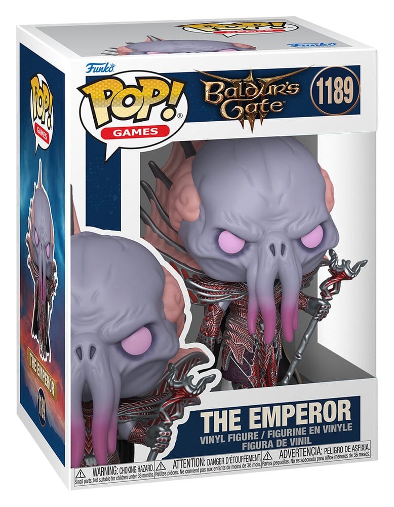 Funko Baldur's Gate The Emperor POP! Games Vinyl Figur