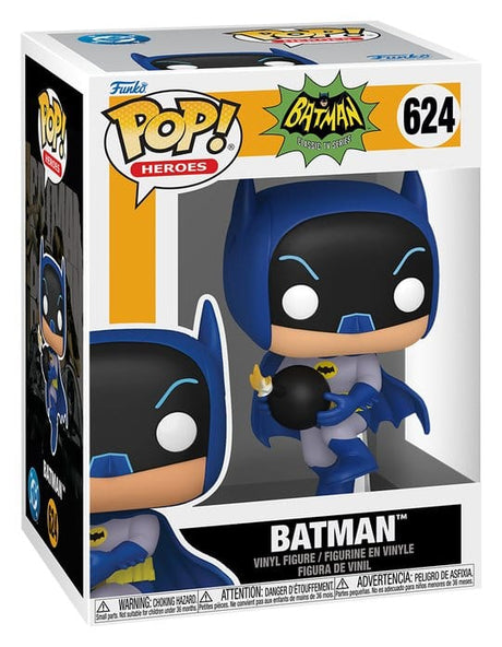 Funko Batman 66 Batman with Bomb POP! Heroes Vinyl Figur
