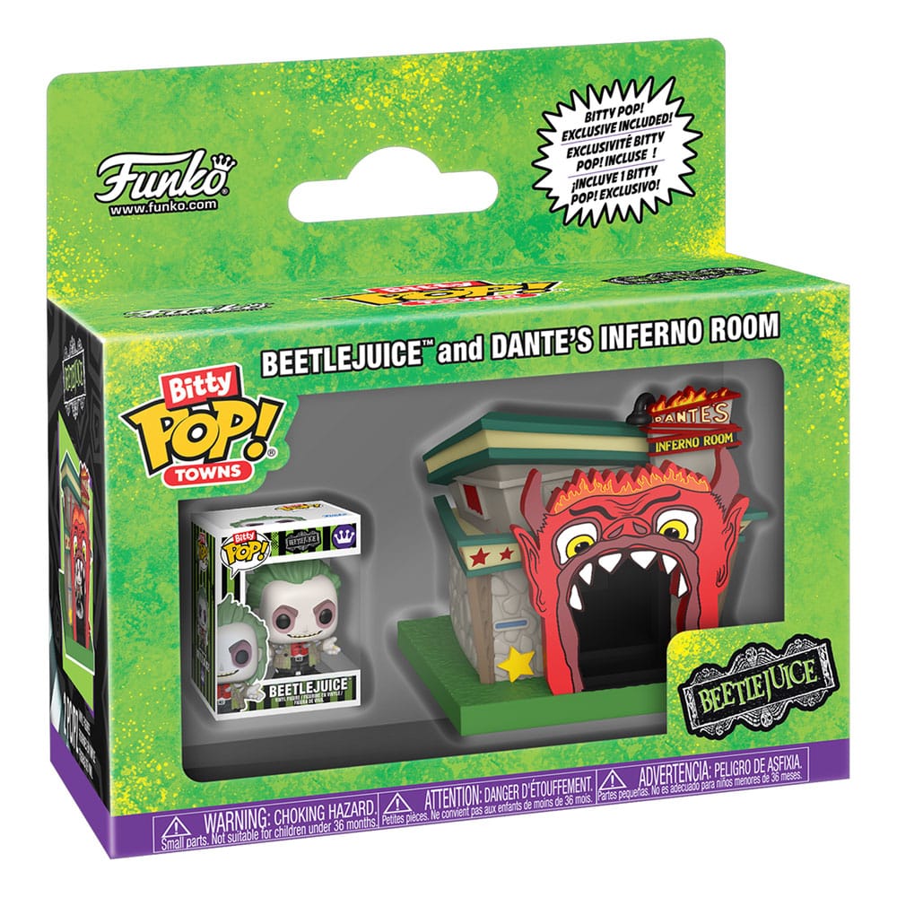 Funko Beetlejuice Beetlejuice and Dante's Inferno Room Bitty POP! Towns Vinyl Figur