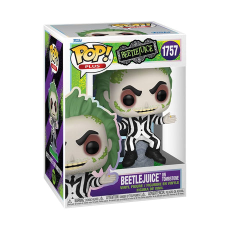 Funko Beetlejuice Beetlejuice w/tombstone POP! Plus Movies Vinyl Figur