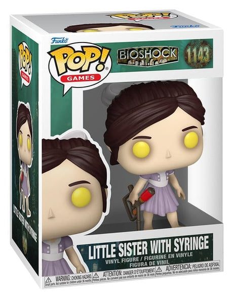 Funko Bioshock Little Sister w/Syringe POP! Games Vinyl Figur