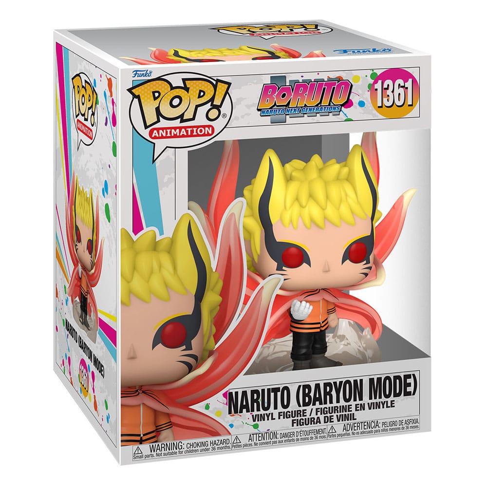 Funko Boruto - Naruto Next Generations Baryon Naruto Super Sized POP! Vinyl Figur