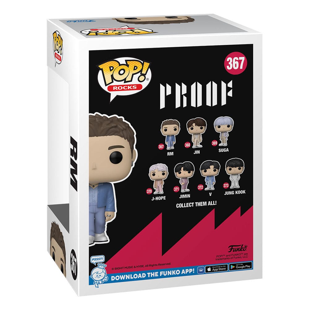 Funko BTS RM POP! Rocks Vinyl Figur