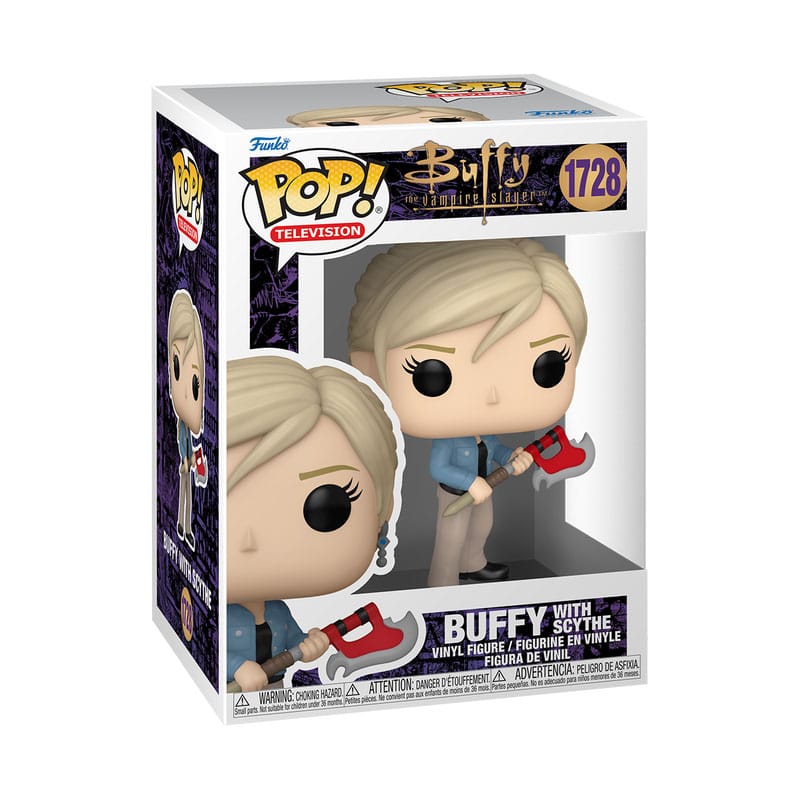 Funko Buffy - Im Bann der Dämonen Buffy w/Scythe POP! TV Vinyl Figur