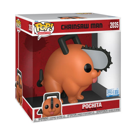 Funko Chainsaw Man Super Sized Pochita Jumbo POP! Vinyl Figur
