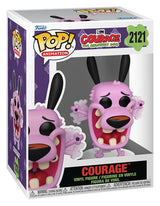 Funko Courage the Cowardly Dog Courage POP! Animation Vinyl Figuren