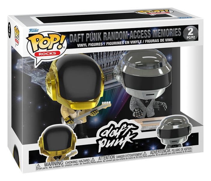 Funko Daft Punk 2er-Pack LYtoD (GL) POP! Vinyl Figuren