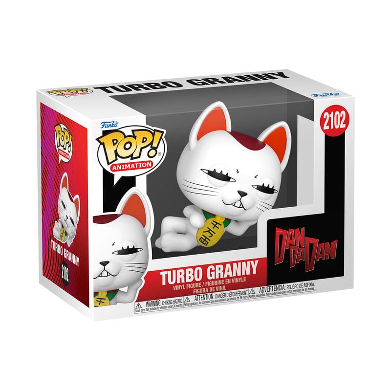 Funko Dandadan Turbo Granny Cat POP! Animation Vinyl Figur