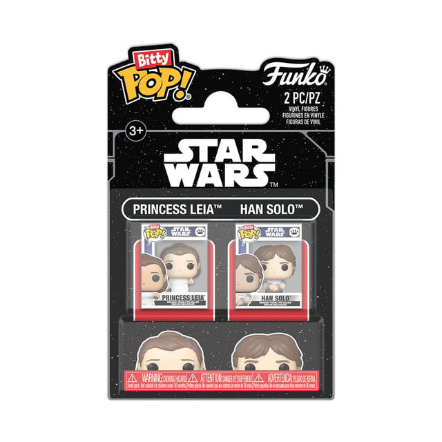 Funko Das Imperium schlägt zurück 2er-Pack L&H Bitty POP! Vinyl Figuren