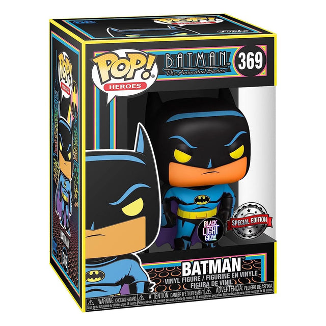Funko DC Comics POP! Heroes Vinyl Figur Batman (Black Light)