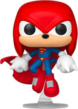 Funko DC x Sonic the Hedgehog Knuckles as Superman POP! Heroes Vinyl Figur