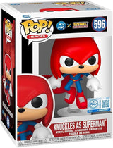 Funko DC x Sonic the Hedgehog Knuckles as Superman POP! Heroes Vinyl Figur