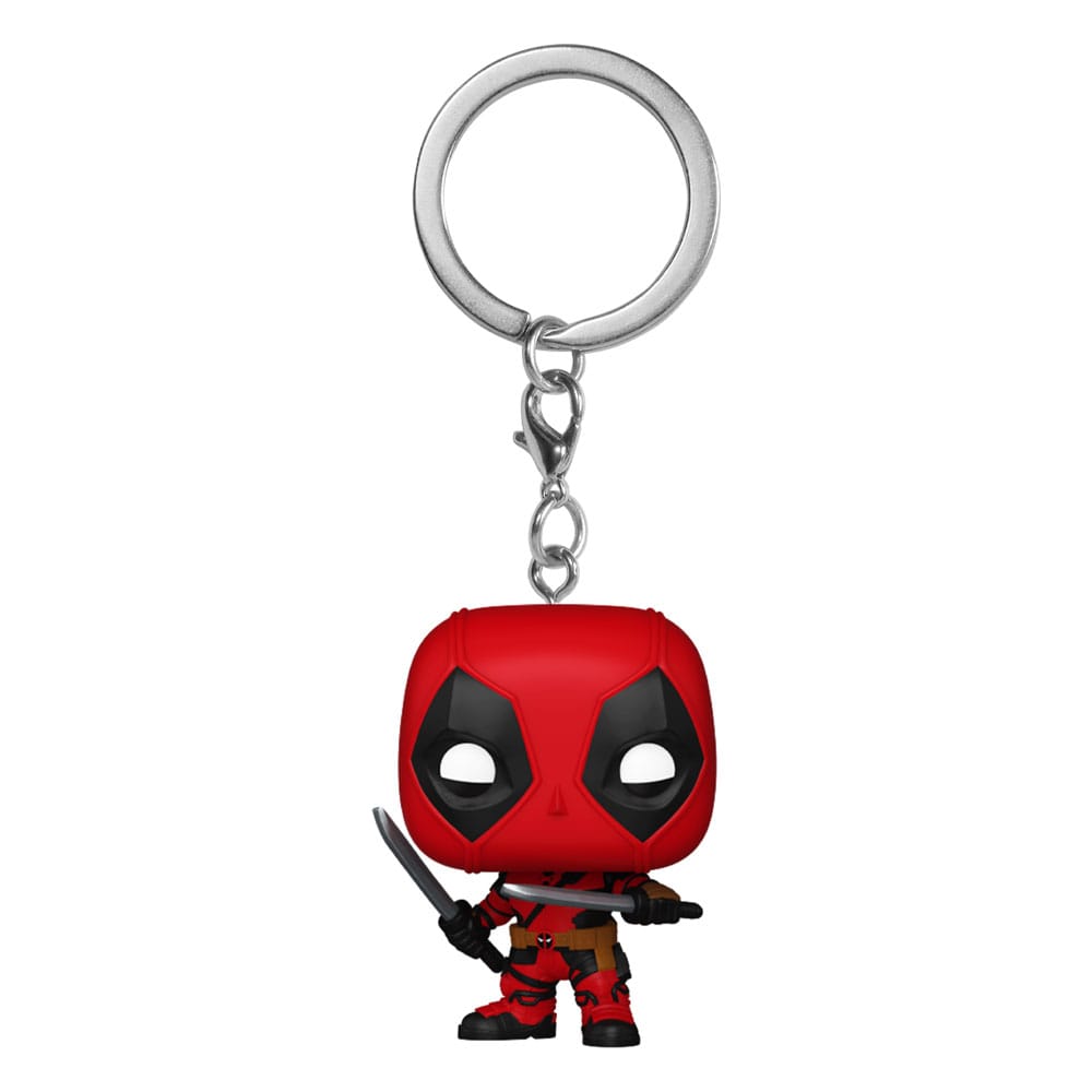 Funko Deadpool 3 Deadpool Display (12) POP! Vinyl Schlüsselanhänger