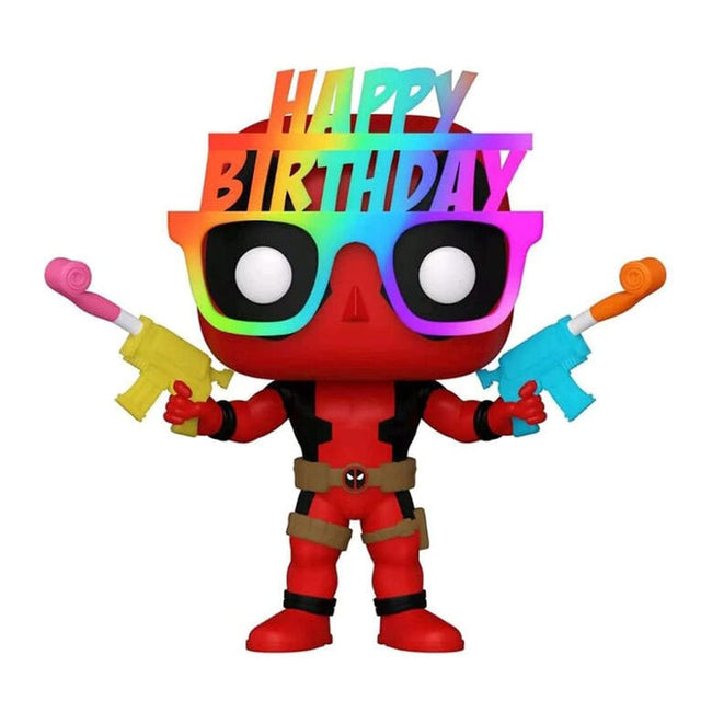 Funko Deadpool POP! Marvel Vinyl Figur 30th Birthday Glasses Deadpool