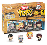 Funko Demon Slayer Kimetsu no Yaiba 4er-Pack Inosuke Bitty POP! Vinyl Figuren