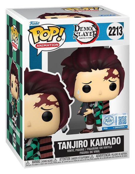 Funko Demon Slayer Kimetsu no Yaiba POP! Animation Tanjiro w/Crow Vinyl Figuren