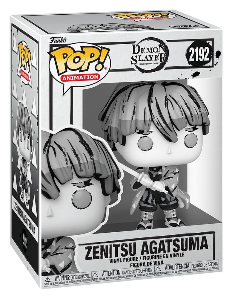 Funko Demon Slayer Kimetsu no Yaiba POP! Animation Zenitsu(Sumi-Ink) Vinyl Figuren