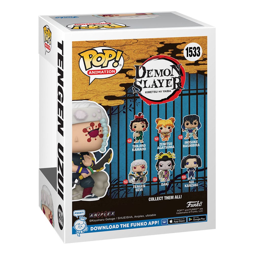 Funko Demon Slayer Kimetsu no Yaiba Tengen w/CH(MT) Sortiment (6) POP! Animation Figur