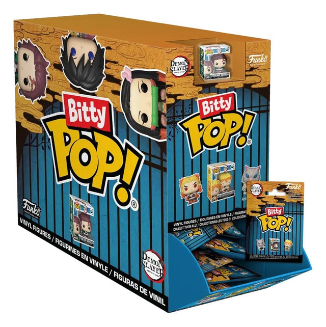 Funko Demon Slayer Kimetsu no Yaiba - The Movie Display (32) Bitty POP! Vinyl Figuren