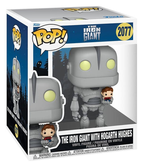 Funko Der Gigant aus dem All Iron Giant w/Hogarth Super Sized POP! Animation Vinyl Figur