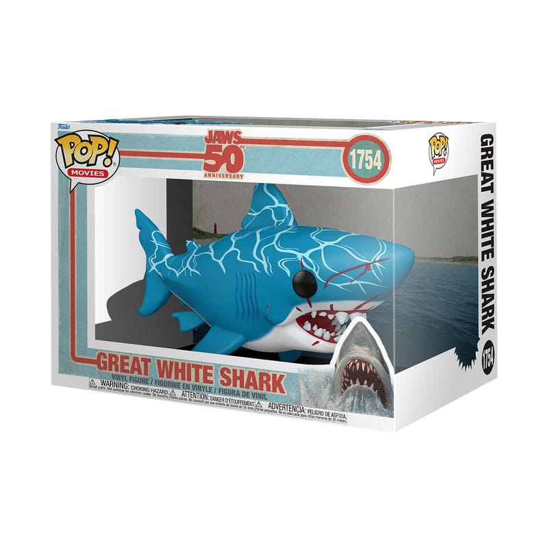 Funko Der weiße Hai GWS (Retro) Super Sized POP! Vinyl Figur