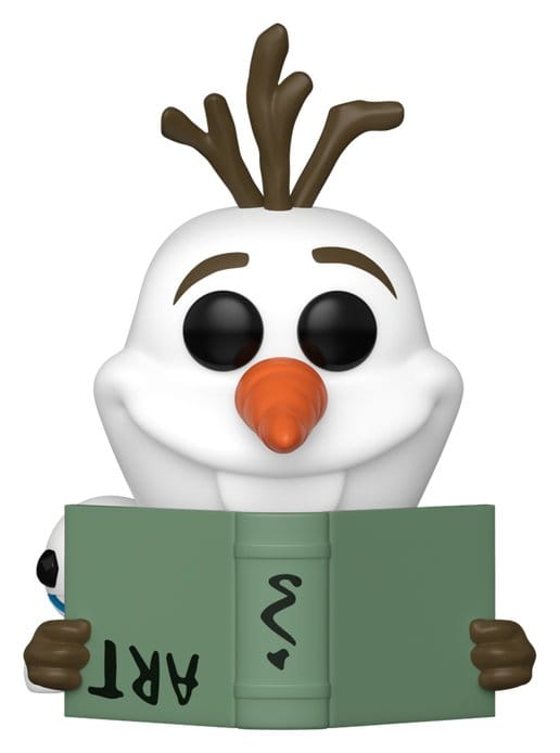 Funko Die Eiskönigin - Völlig unverfroren Readers- Olaf w/Book POP! Disney Vinyl Figur