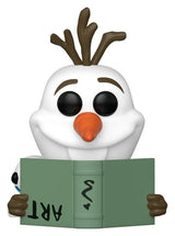 Funko Die Eiskönigin - Völlig unverfroren Readers- Olaf w/Book POP! Disney Vinyl Figur