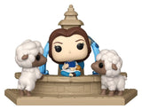 Funko Die Schöne und das Biest Belle at Fountain POP! Moment Vinyl Figuren