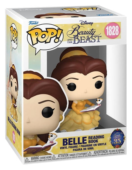 Funko Die Schöne und das Biest Readers- Belle w/Book POP! Disney Vinyl Figur