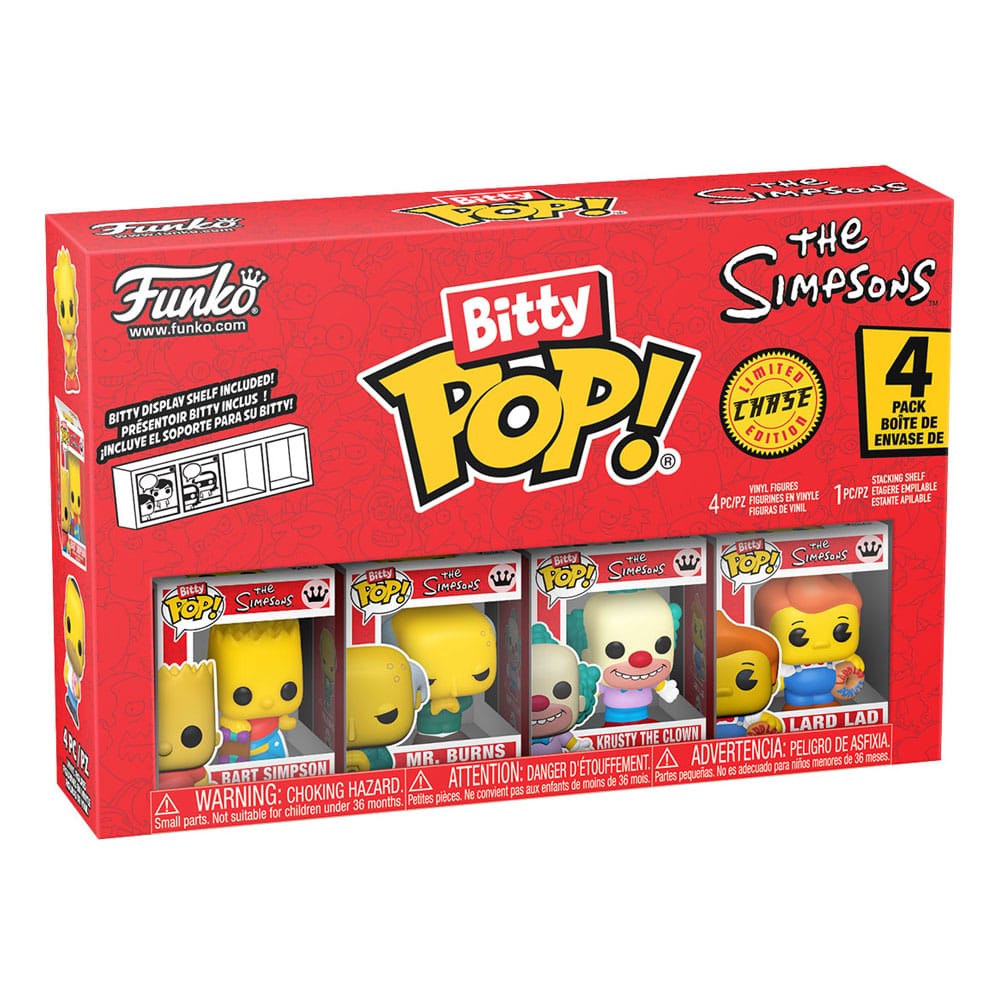 Funko Die Simpsons 4er-Pack Series 1 Bitty POP! Vinyl Figuren