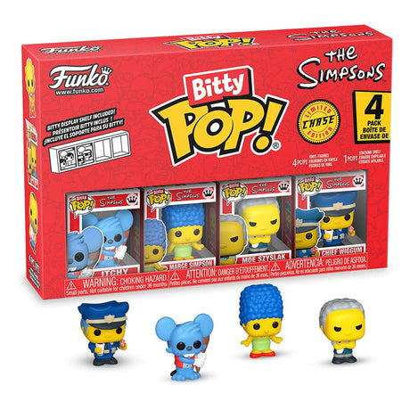 Funko Die Simpsons 4er-Pack Series 2 Bitty POP! Vinyl Figuren