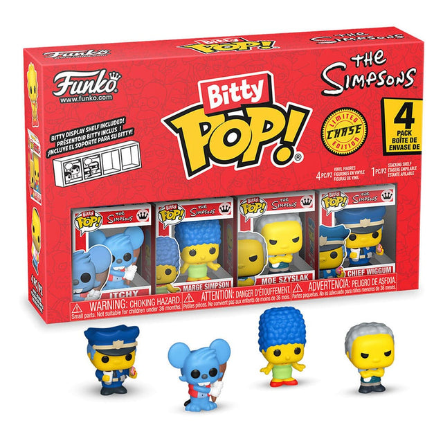 Funko Die Simpsons 4er-Pack Series 2 Bitty POP! Vinyl Figuren