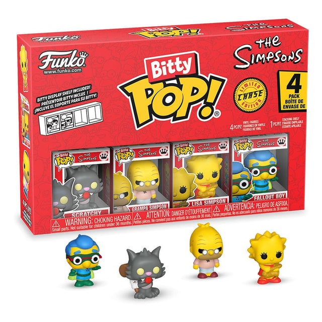Funko Die Simpsons 4er-Pack Series 4 Bitty POP! Vinyl Figuren