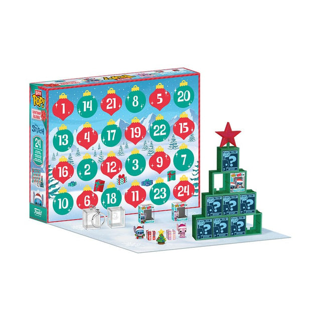 Funko Disney Bitty POP! Stitch Holiday 24-Tage Countdown-Adventskalender