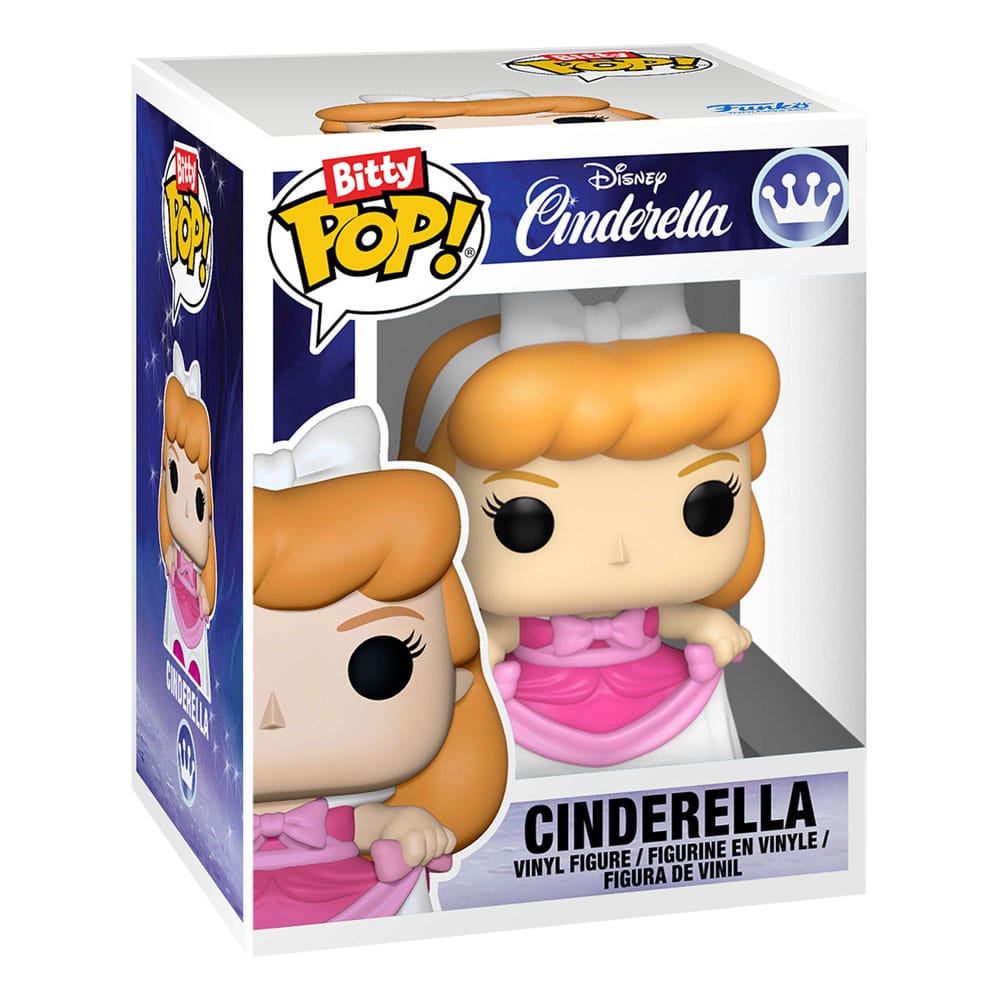 Funko Disney Cinderella's Castle Bitty POP! Display mit 2 Vinyl Figuren