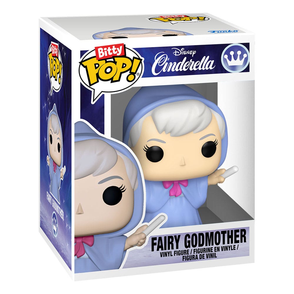 Funko Disney Cinderella's Castle Bitty POP! Display mit 2 Vinyl Figuren