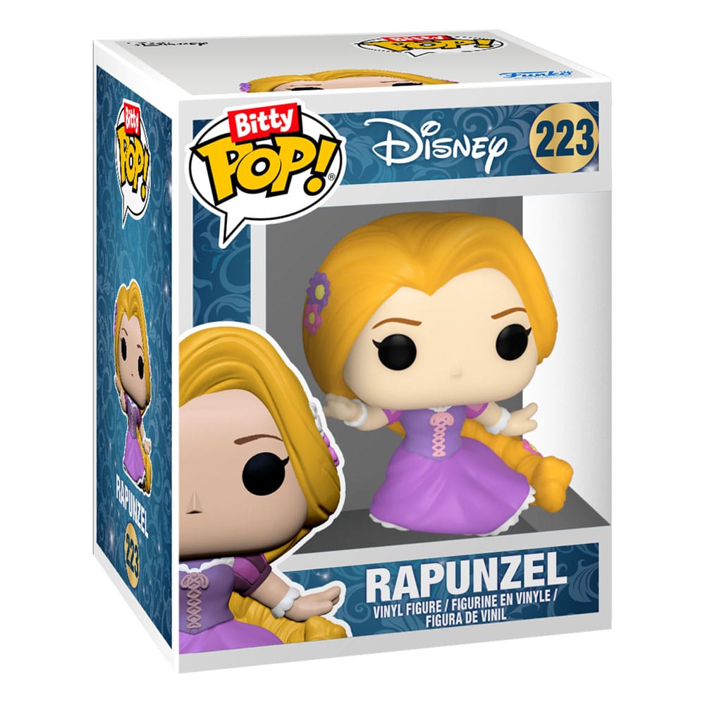 Funko Disney Princesses 4er-Pack Rapunzel Bitty POP! Vinyl Figuren
