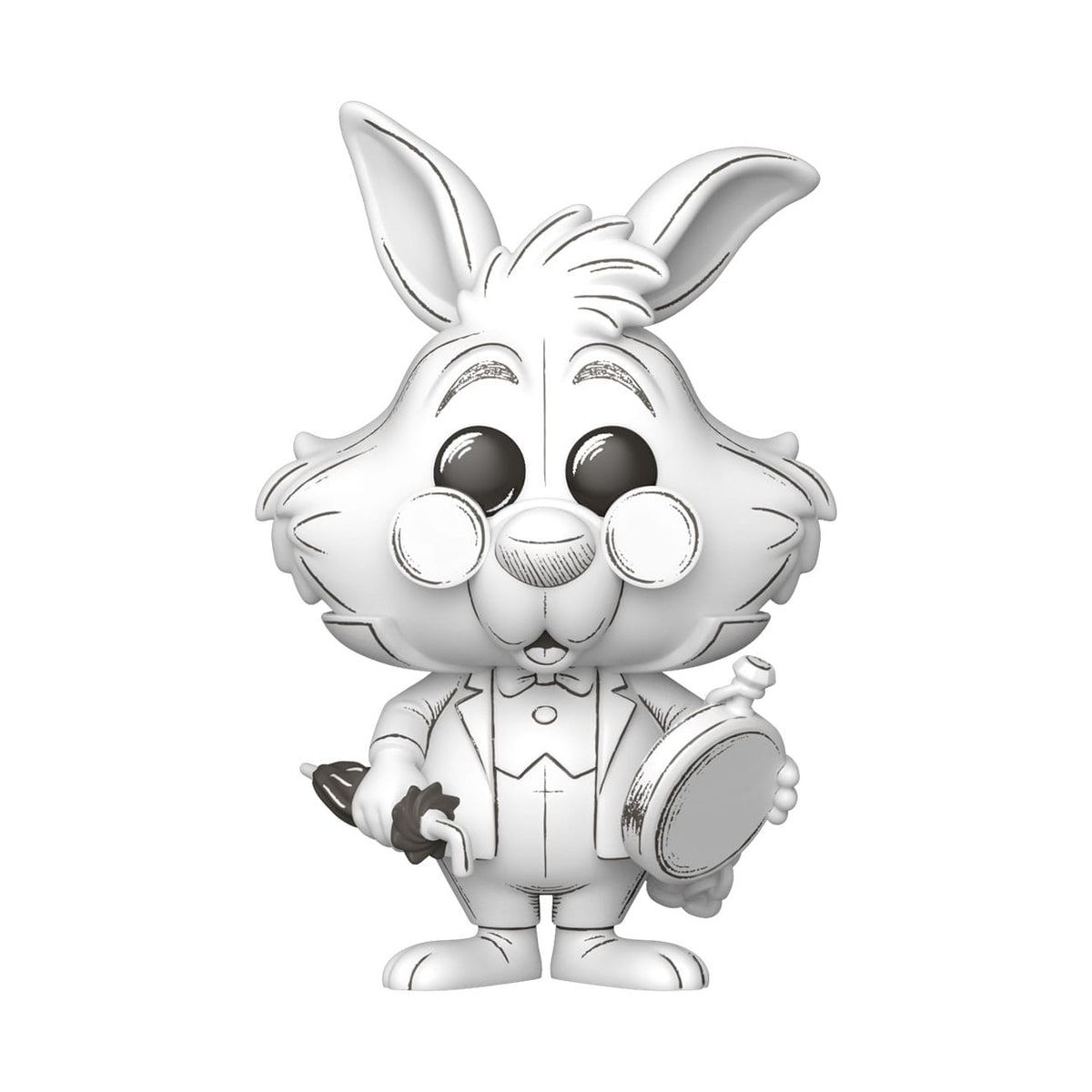 Funko Disney Sketched- White Rabbit POP! Vinyl Figur